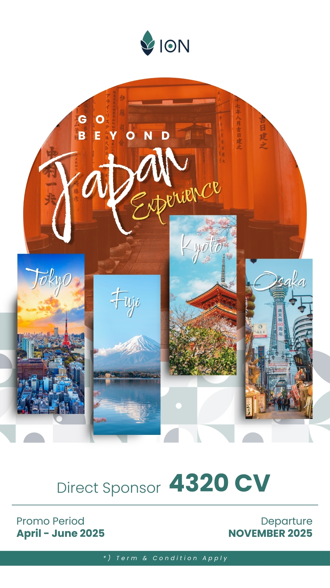 Japan Trip Promo 2025