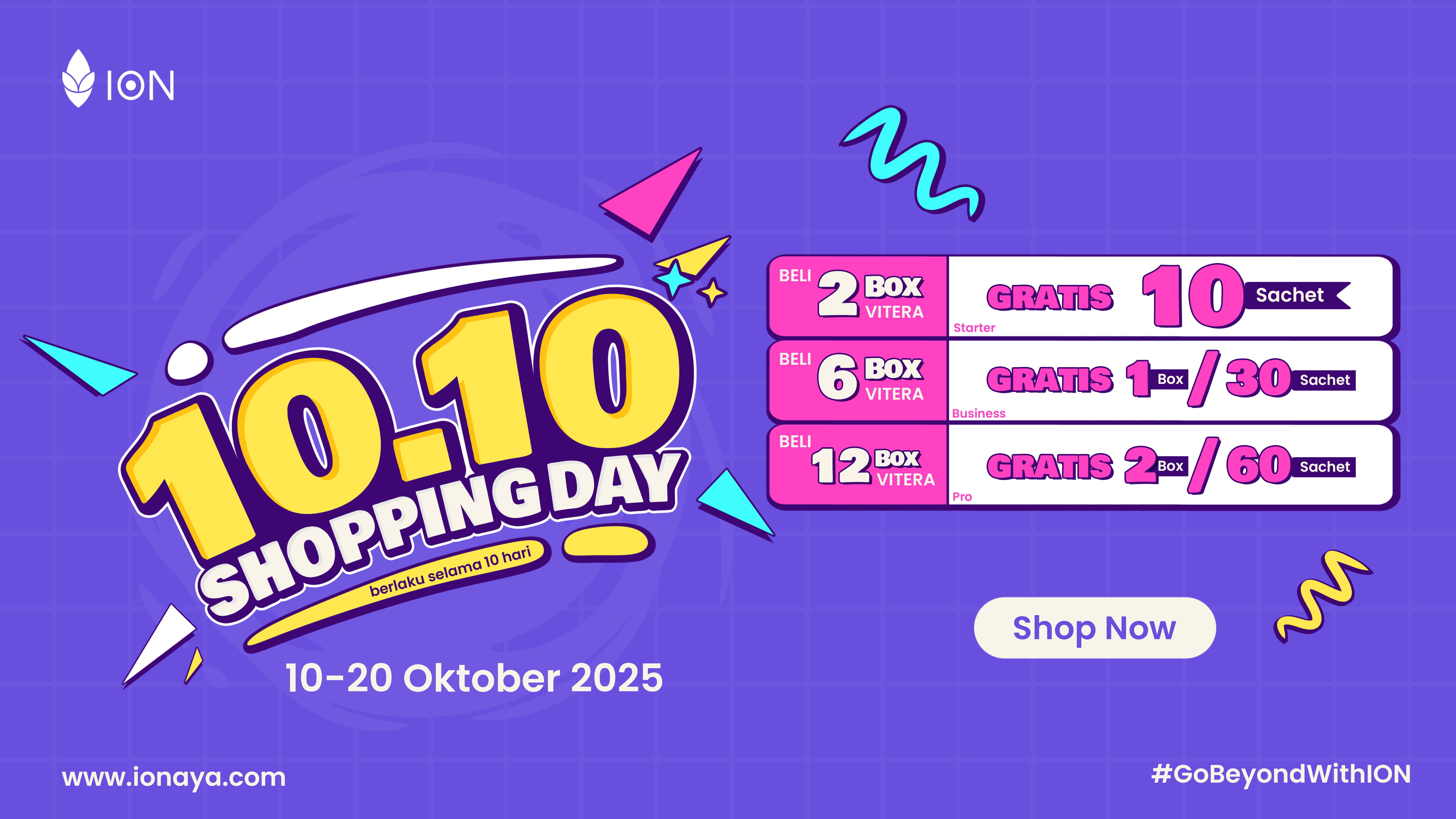 PROMO 10.10 SHOPPING DAY ION